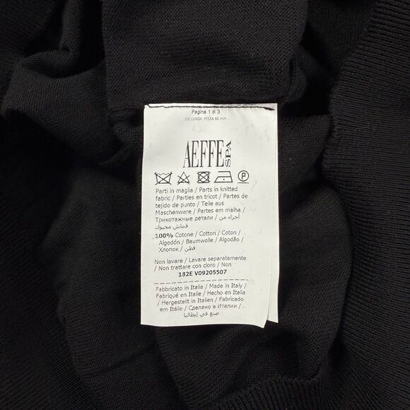 NWT Moschino "This Is Not a Moschino Toy" Black Cotton Knit Teddy Bear Sweater - Picture 4 of 5